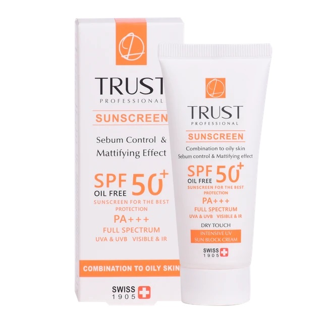 کرم ضد آفتاب و کنترل چربی (پوست مختلط تا چرب) (فاقد رنگ)4 کرم ضد آفتاب و کنترل چربی (پوست مختلط تا چرب) (فاقد رنگ) - Image 1