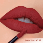 رژ لب مایع مخملی مات سرژه کد 102 (Persian Plum) - Image 4